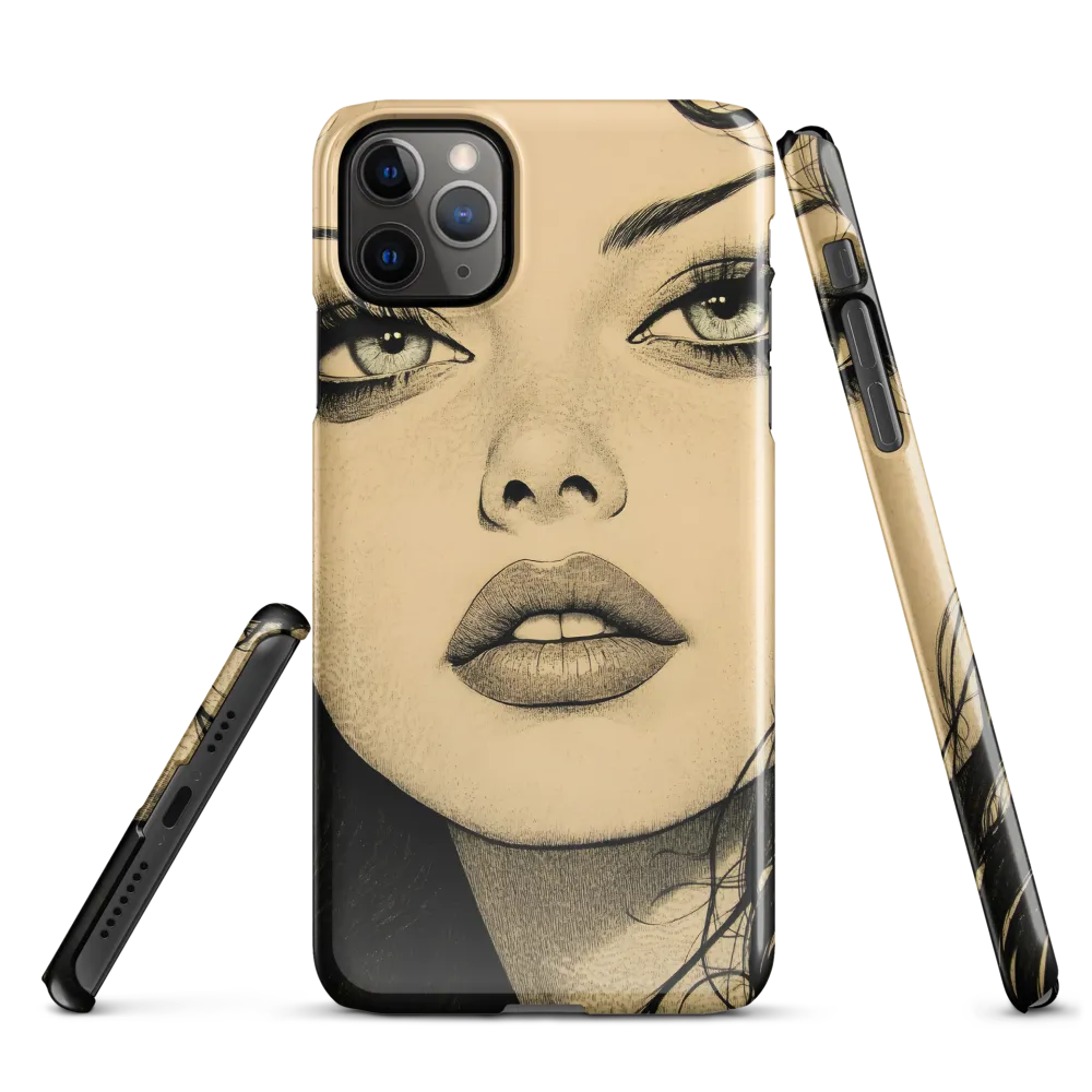 Enigmatic Gaze | Phone Case |  11 Pro Max | Snap Case | Glossy