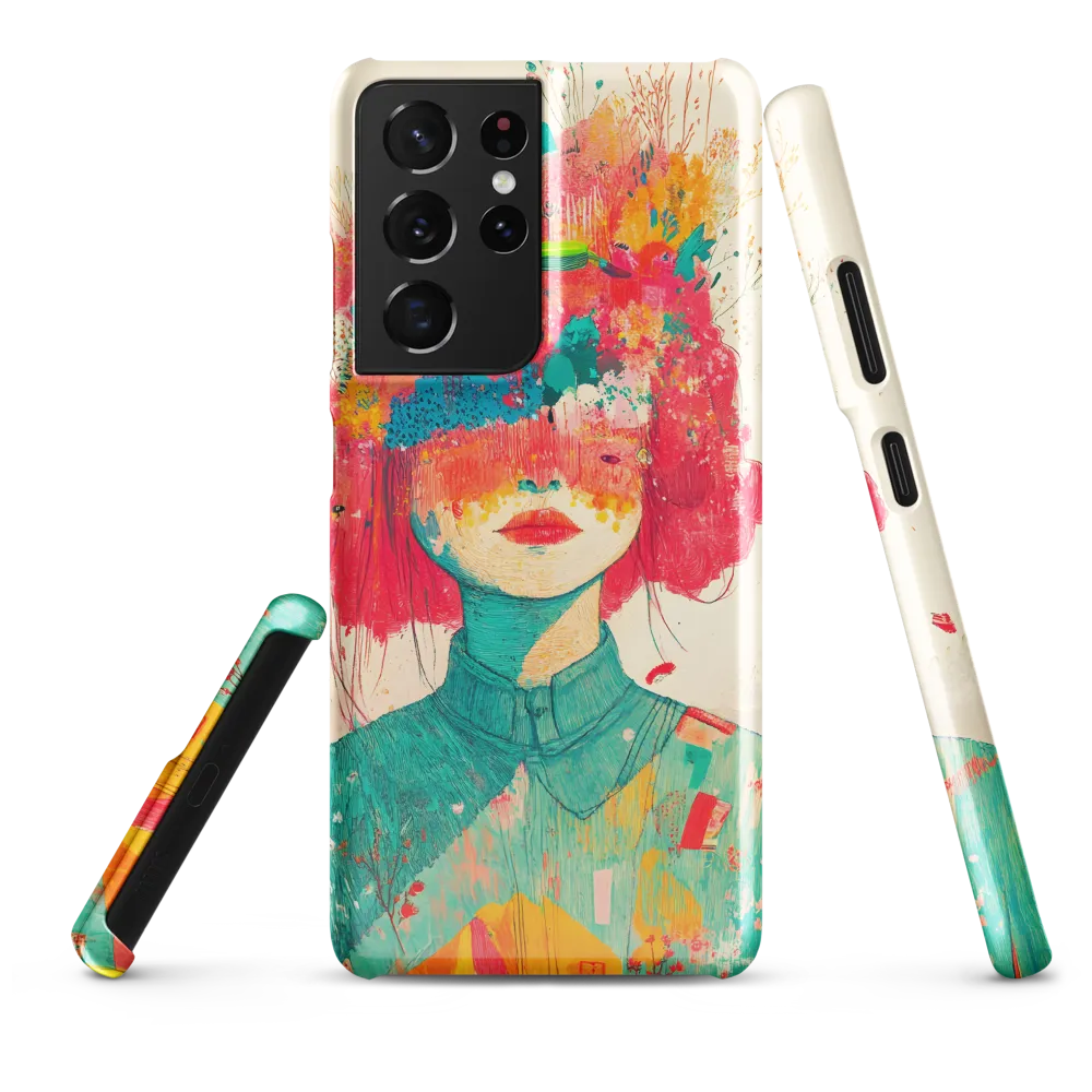 Whimsical Floral Portrait