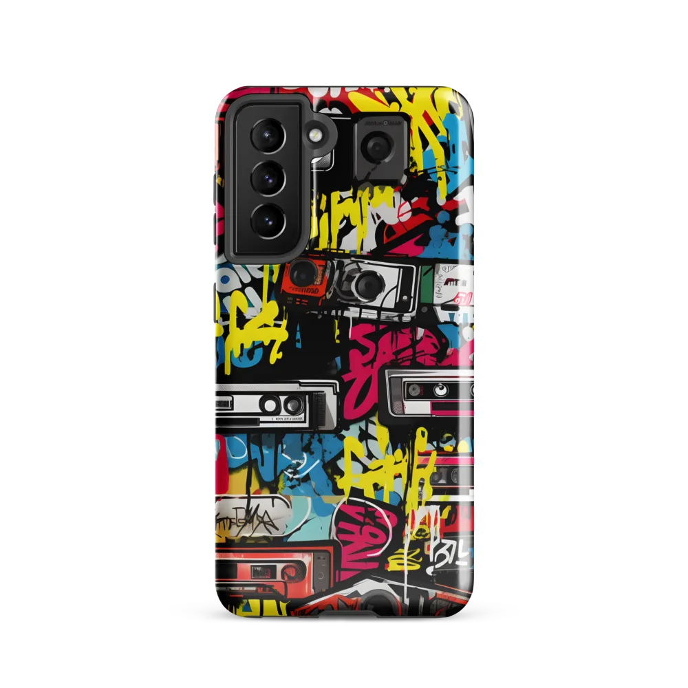 Urban Nostalgia: A Retro Cassette Explosion