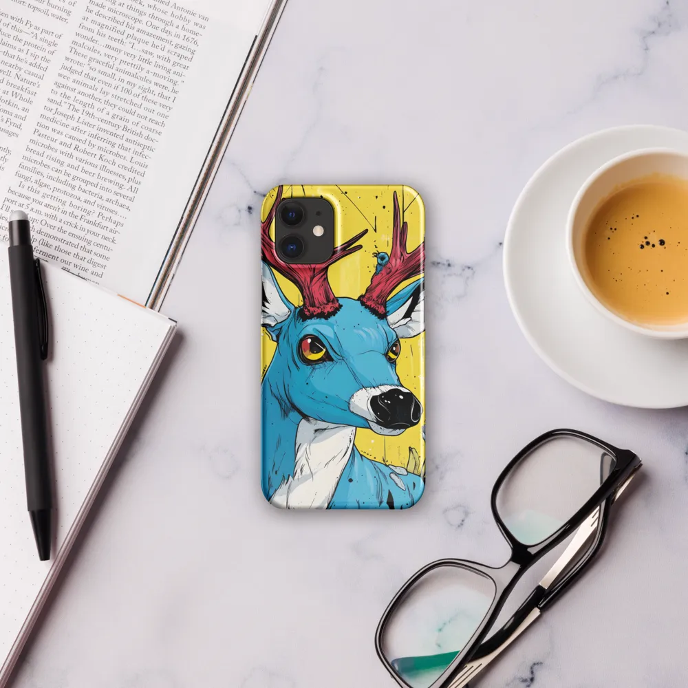 Vivid Antlers: A Modern Take on Nature