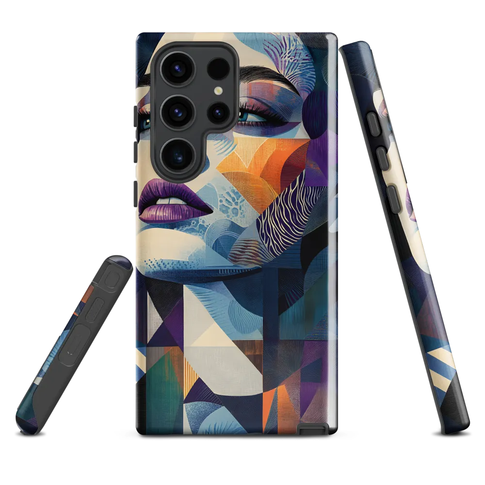 Fragmented Mystery: A Modern Portrait