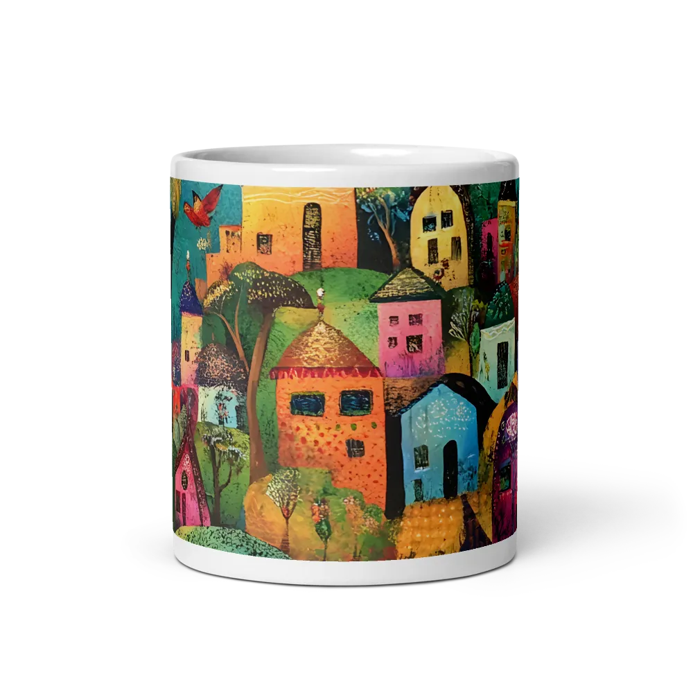 Whimsical Village Harmony | Mugs | Multiple Sizes & Colors