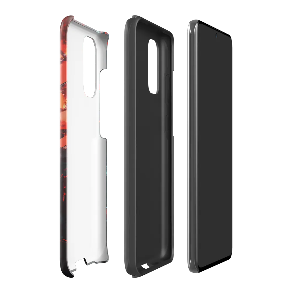 Fragmented Mind: The Silent Struggle | Phone Case |  S20 Plus | Tough Case | Glossy