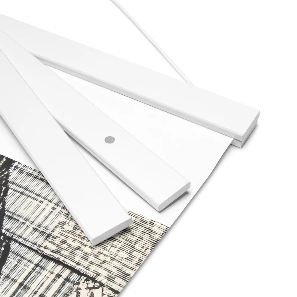 Urban Reflections: A Shopping Narrative | Poster With White Wood Hanger | 16″×20″