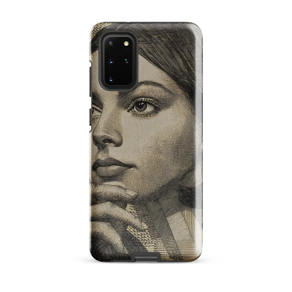 Contemplative Reflection | Phone Case |  S20 Plus | Tough Case | Glossy