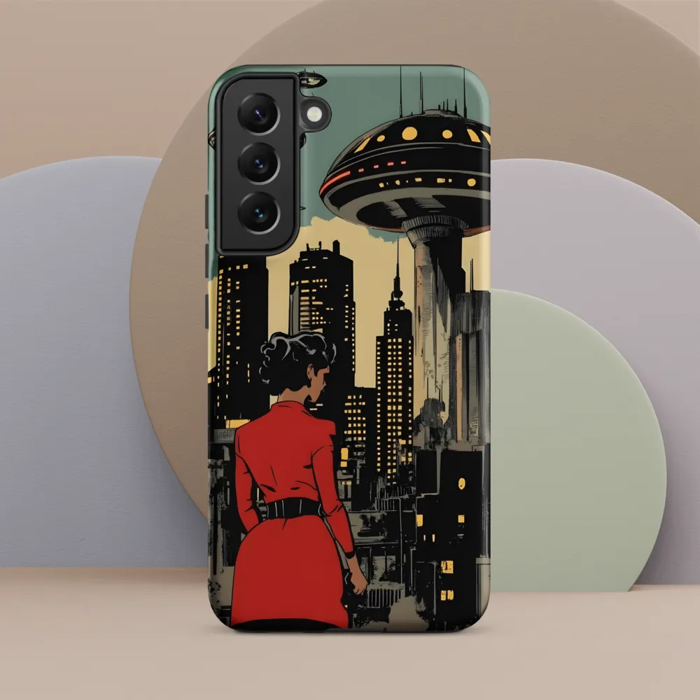Envisioning Tomorrow: A Retro Futuristic Landscape
