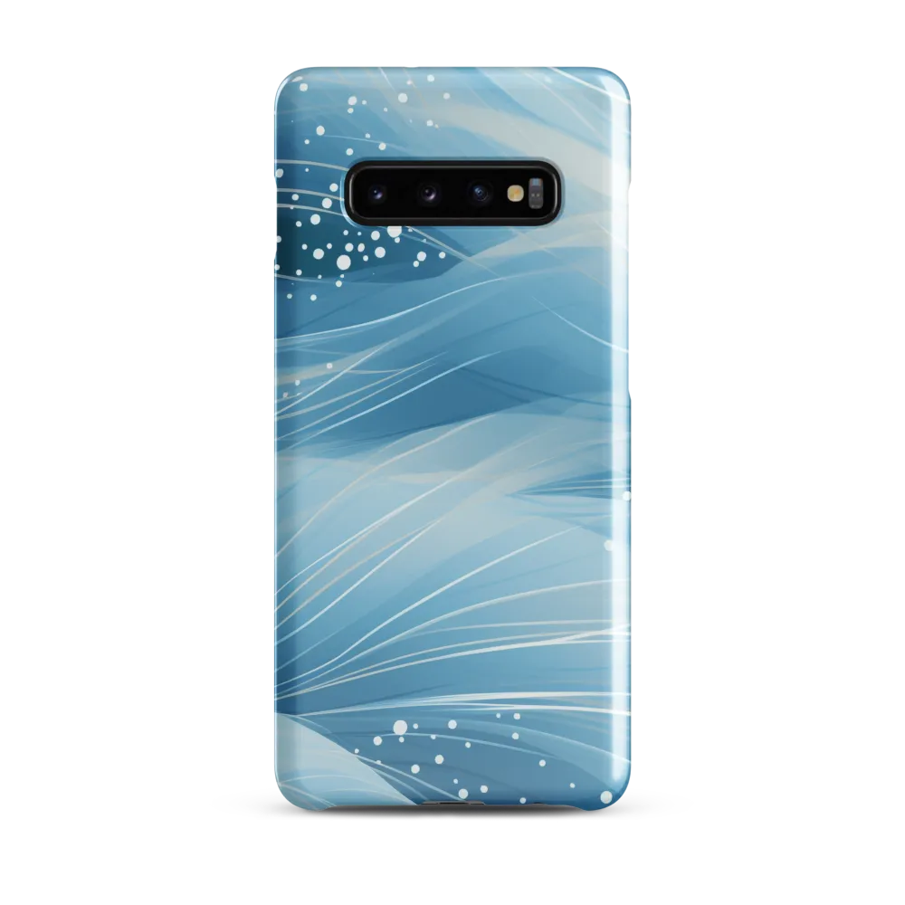 Ethereal Ocean Waves | Phone Case |  S10 Plus | Snap Case | Glossy