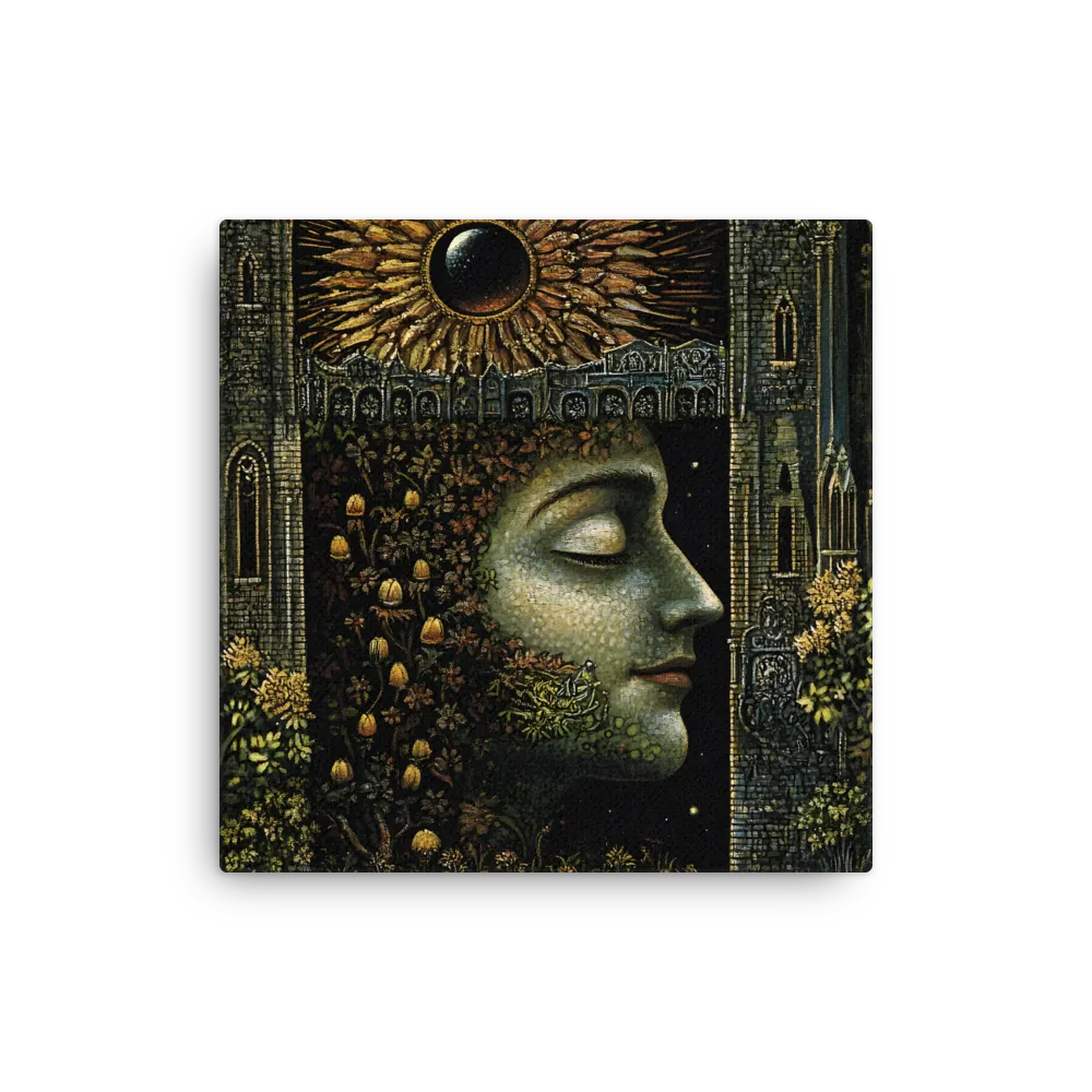 Nature’s Embrace: The Infinite Connection | Thin Canvas | 12″×12″