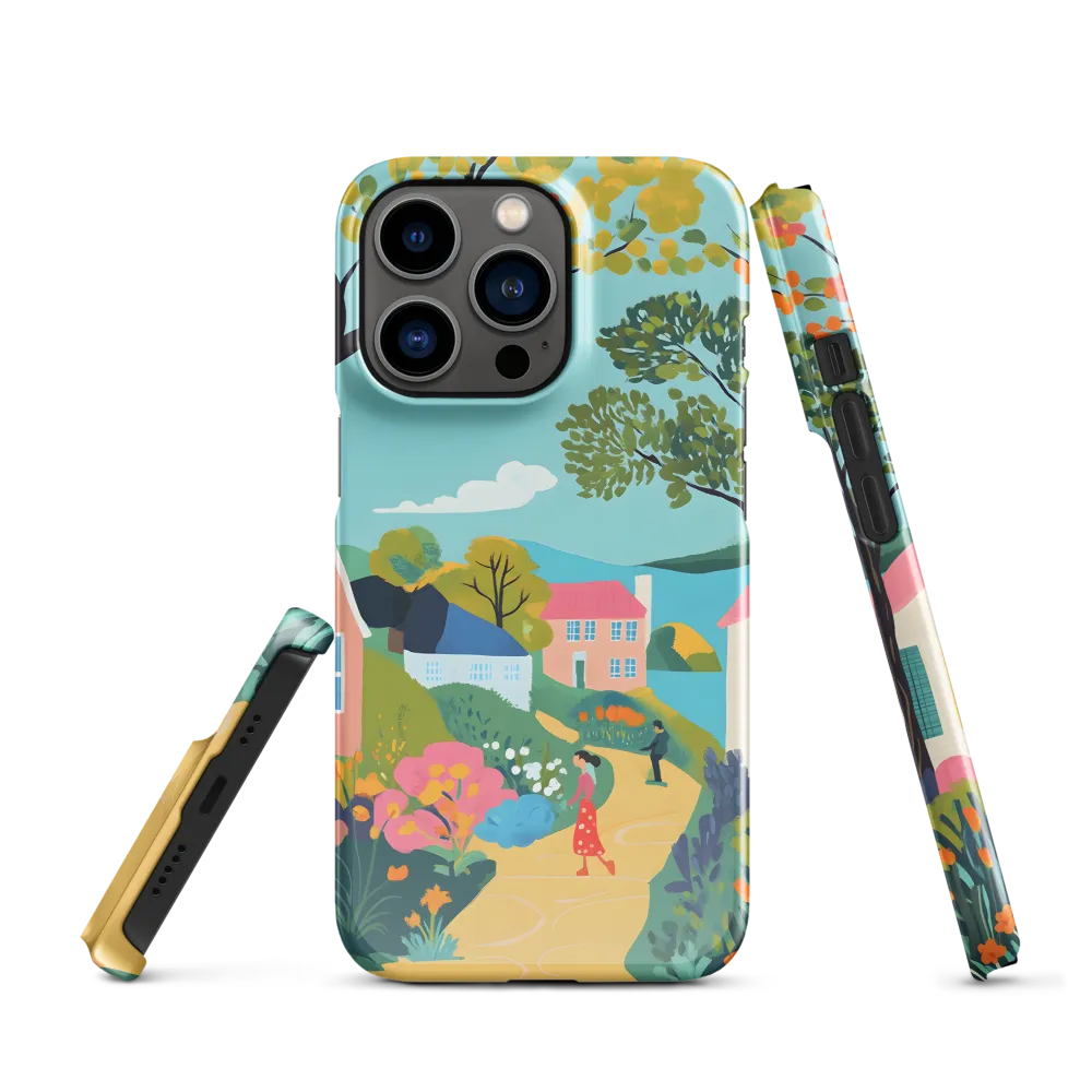 Charming Countryside Serenity | Phone Case |  13 Pro | Snap Case | Glossy