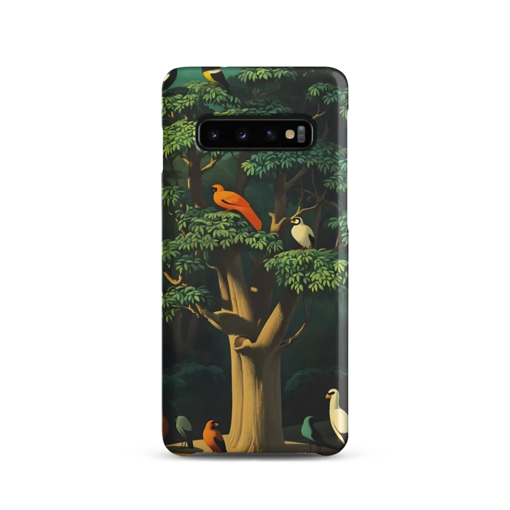 Harmony in Color: A Surreal Bird Symphony