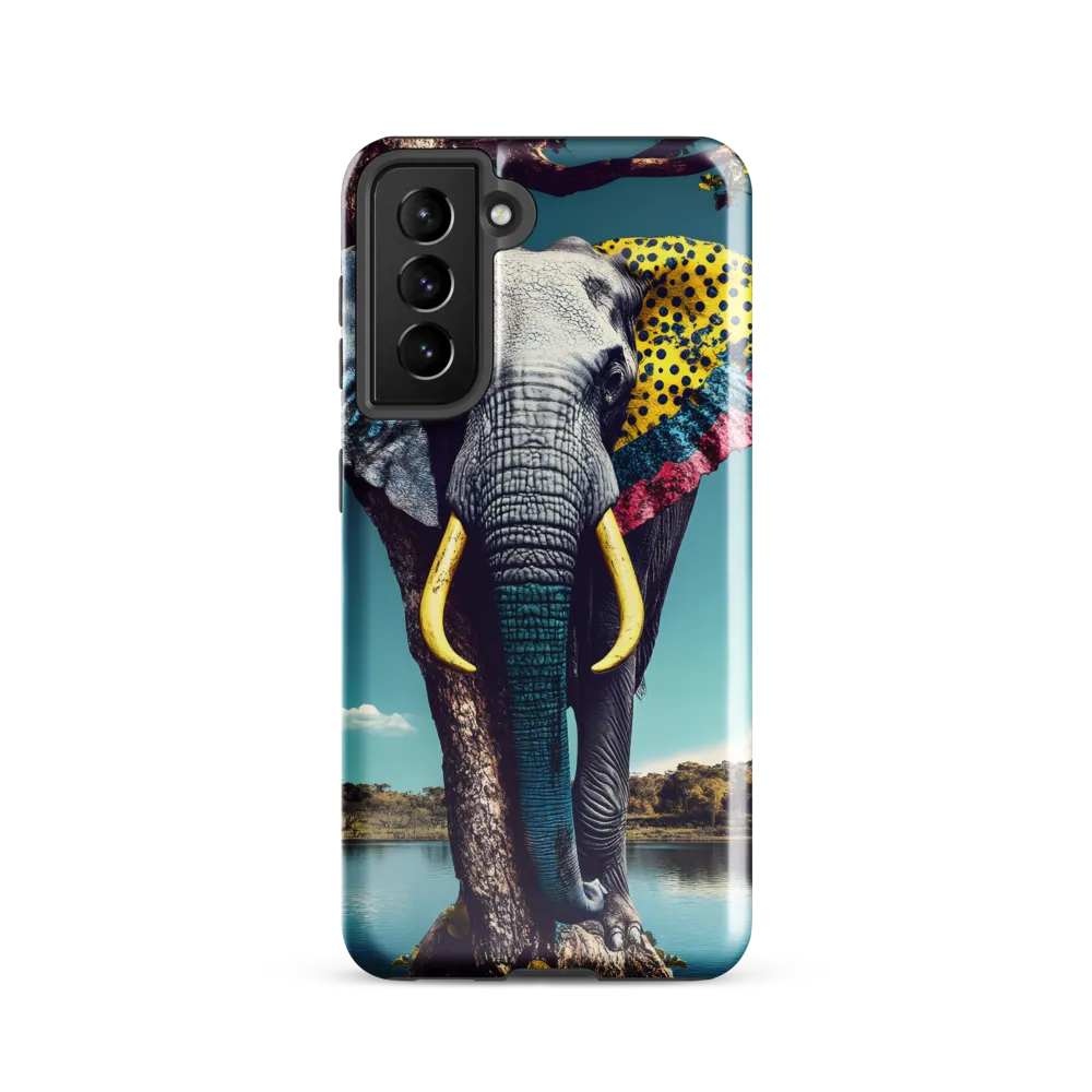 Playful Elegance: The Surreal Elephant