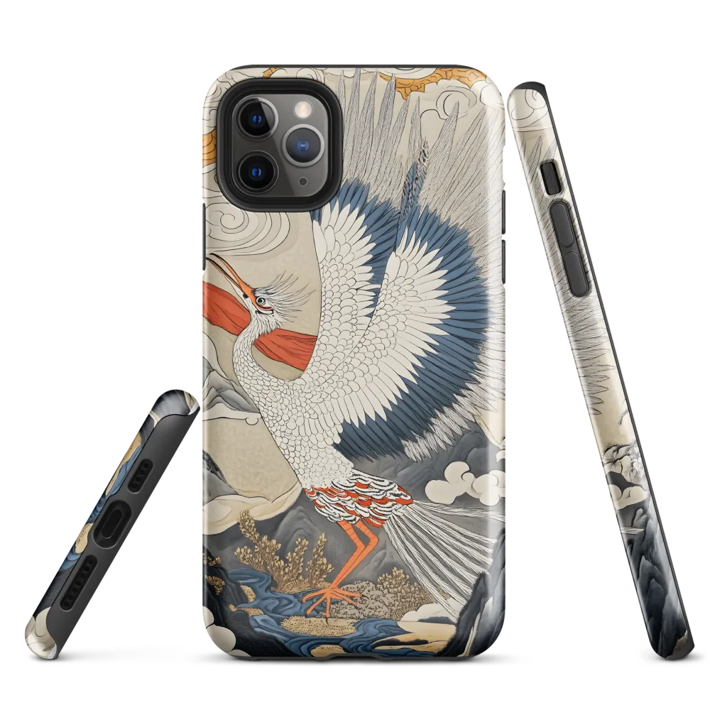 Ascendancy of the Crane | Phone Case |  11 Pro Max | Tough Case | Glossy