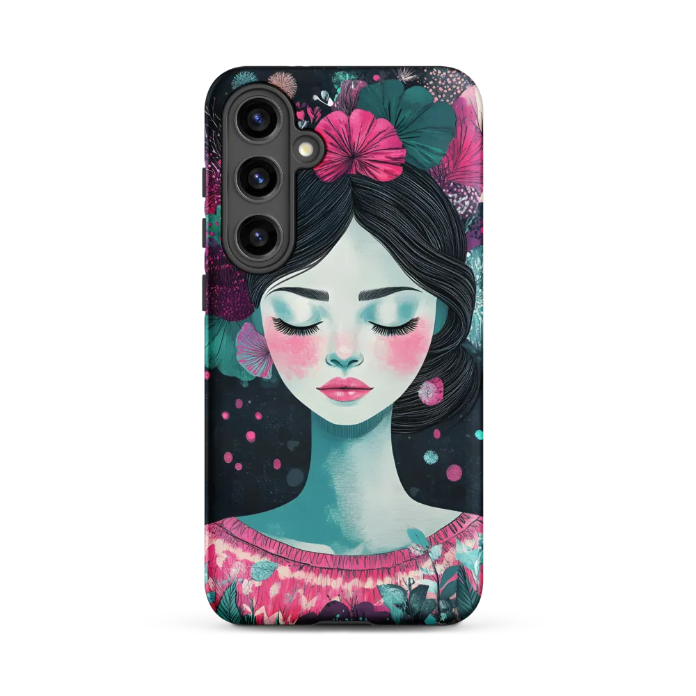 Embrace of Floral Serenity