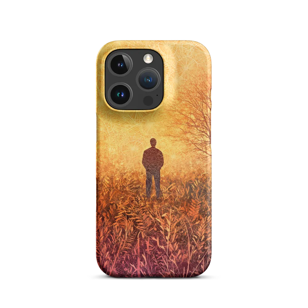 Contemplation in a Surreal Landscape
