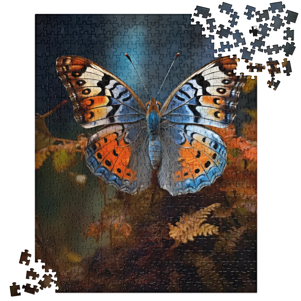 Harmony in Color: The Butterfly | Jigsaw Puzzle | 520 pieces