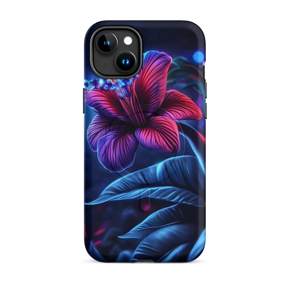 Illuminated Serenity: The Surreal Blossom