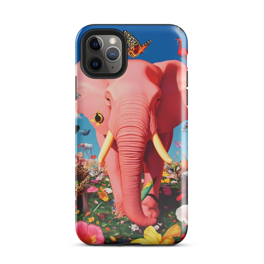 Surreal Garden: The Pink Elephant | Phone Case |  11 Pro Max | Tough Case | Glossy