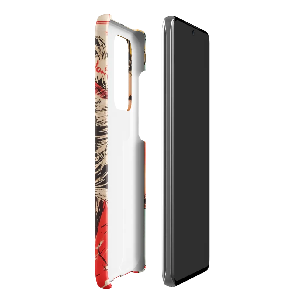 Empowered Elegance: A Pop Art Portrait | Phone Case |  S20 Ultra | Snap Case | Matte