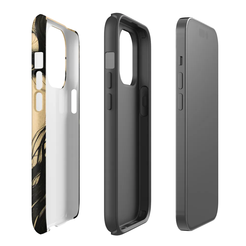 Enigmatic Gaze | Phone Case |  14 Pro | Tough Case | Matte