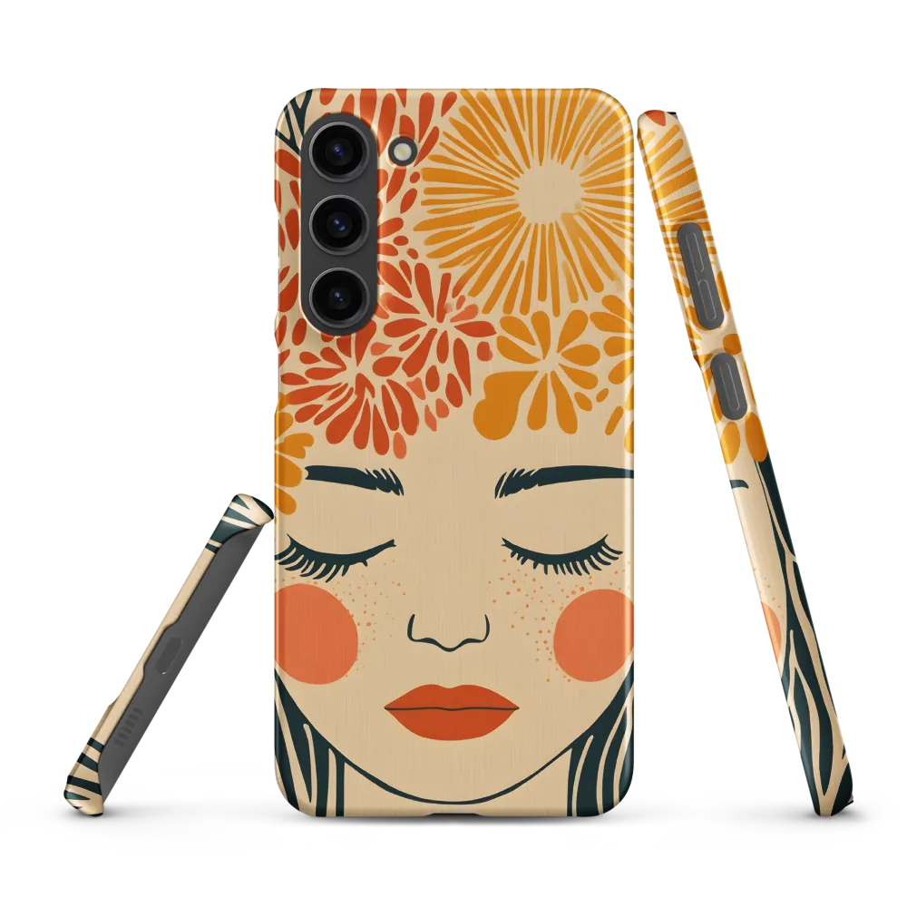 Serenity in Bloom | Phone Case |  S23 Plus | Snap Case | Matte