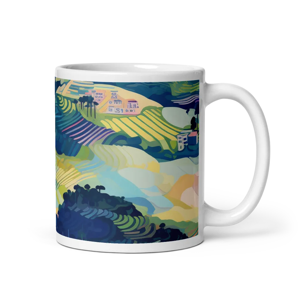 Harmony in Waves | Mug with White inside | 11 oz