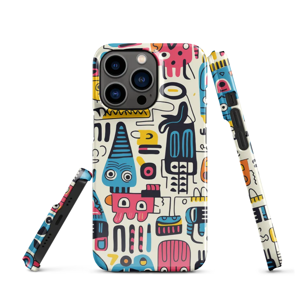 Vibrant Whimsy | Phone Case |  13 Pro | Snap Case | Glossy