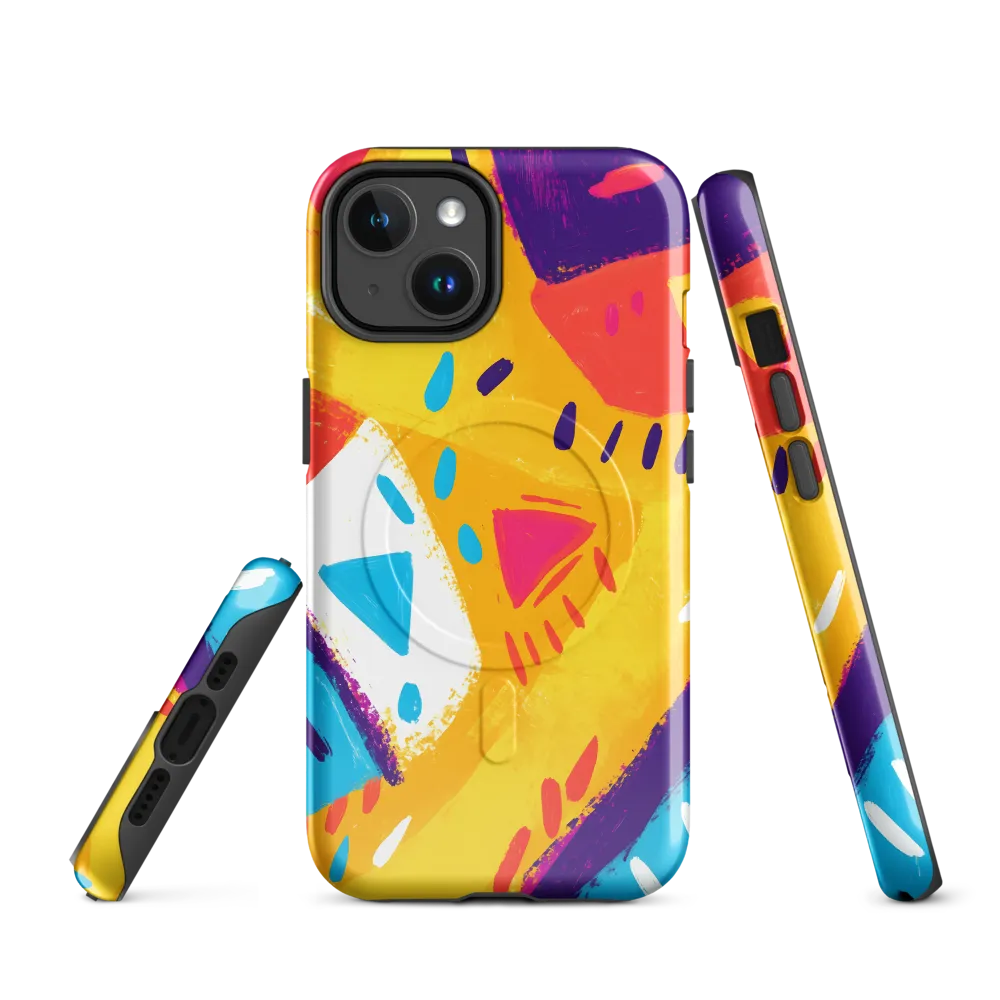 Playful Geometries | Phone Case |  14 | MagSafe® Tough Case | Glossy