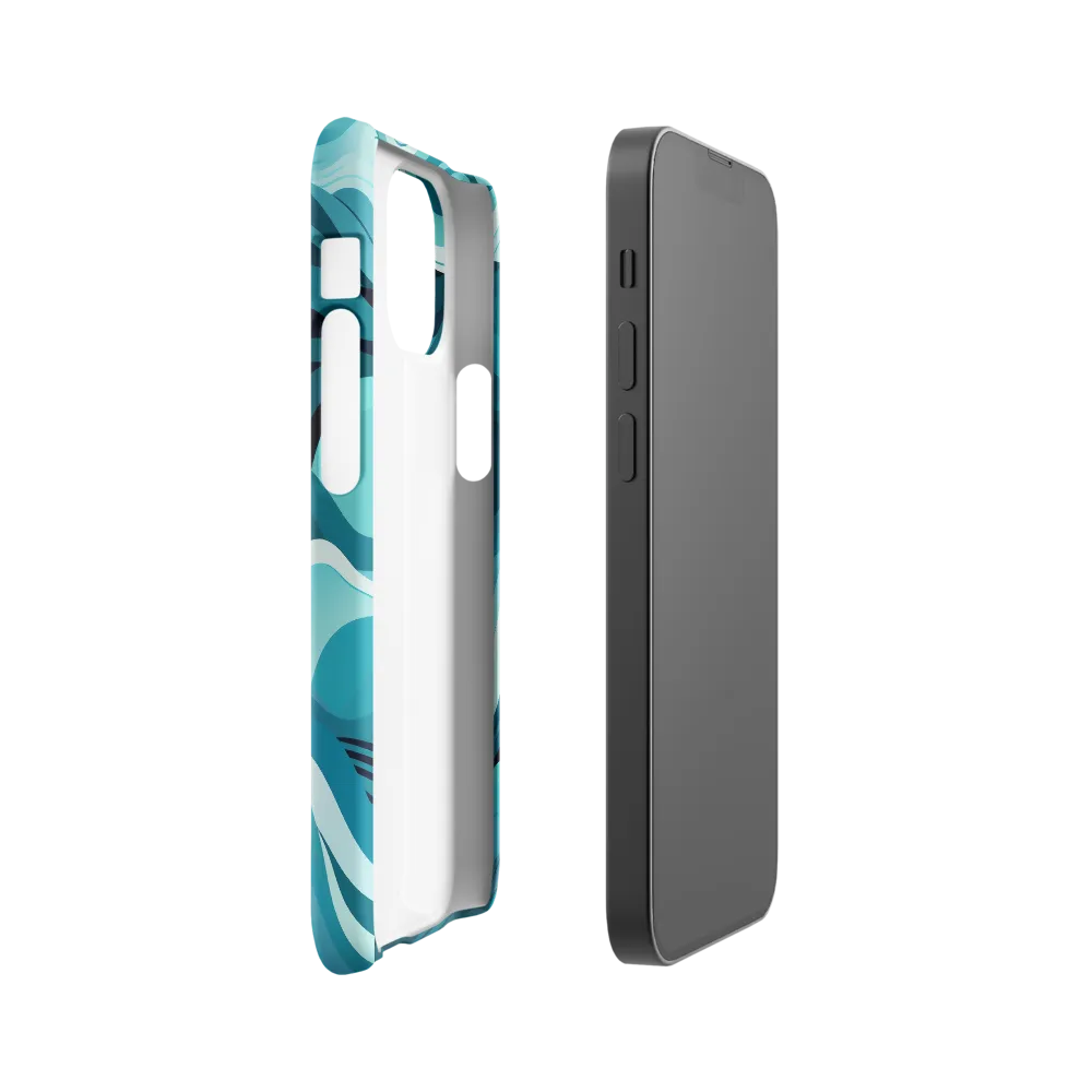 Ebb and Flow | Phone Case |  13 Mini | Snap Case | Glossy