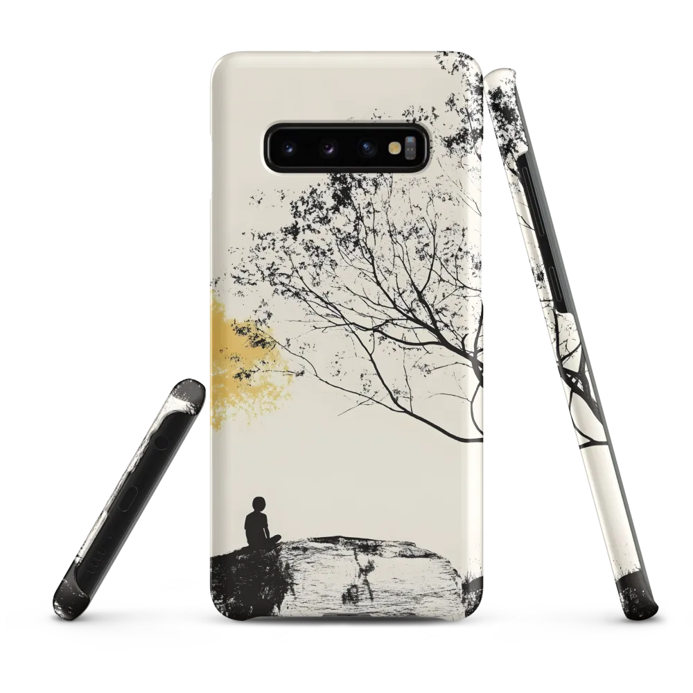 Whispers of Solitude | Phone Case |  S10 Plus | Snap Case | Matte