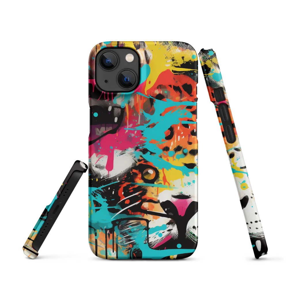 Fierce Fusion: Tiger and Lion in Graffiti