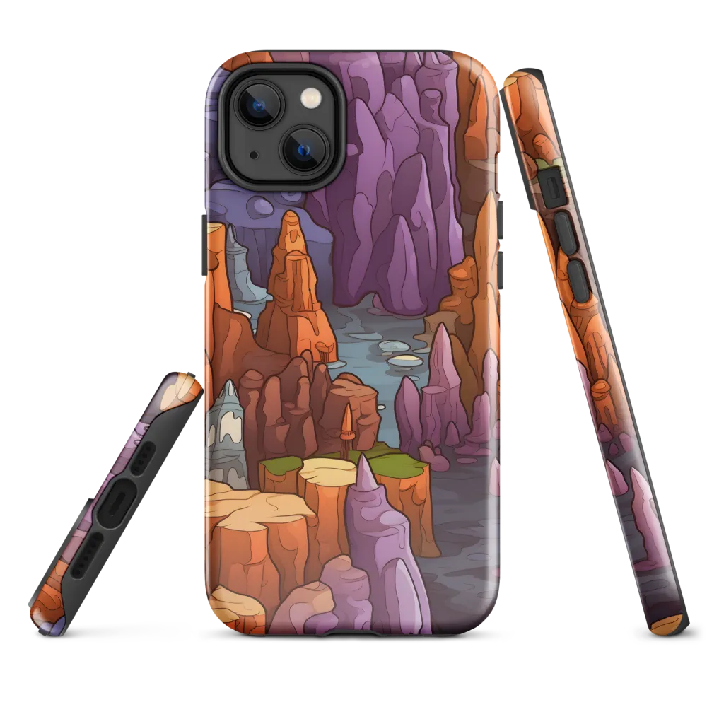 Vibrant Rockscape: A Digital Odyssey