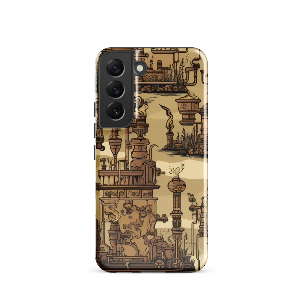 Whimsical Industrial Landscape