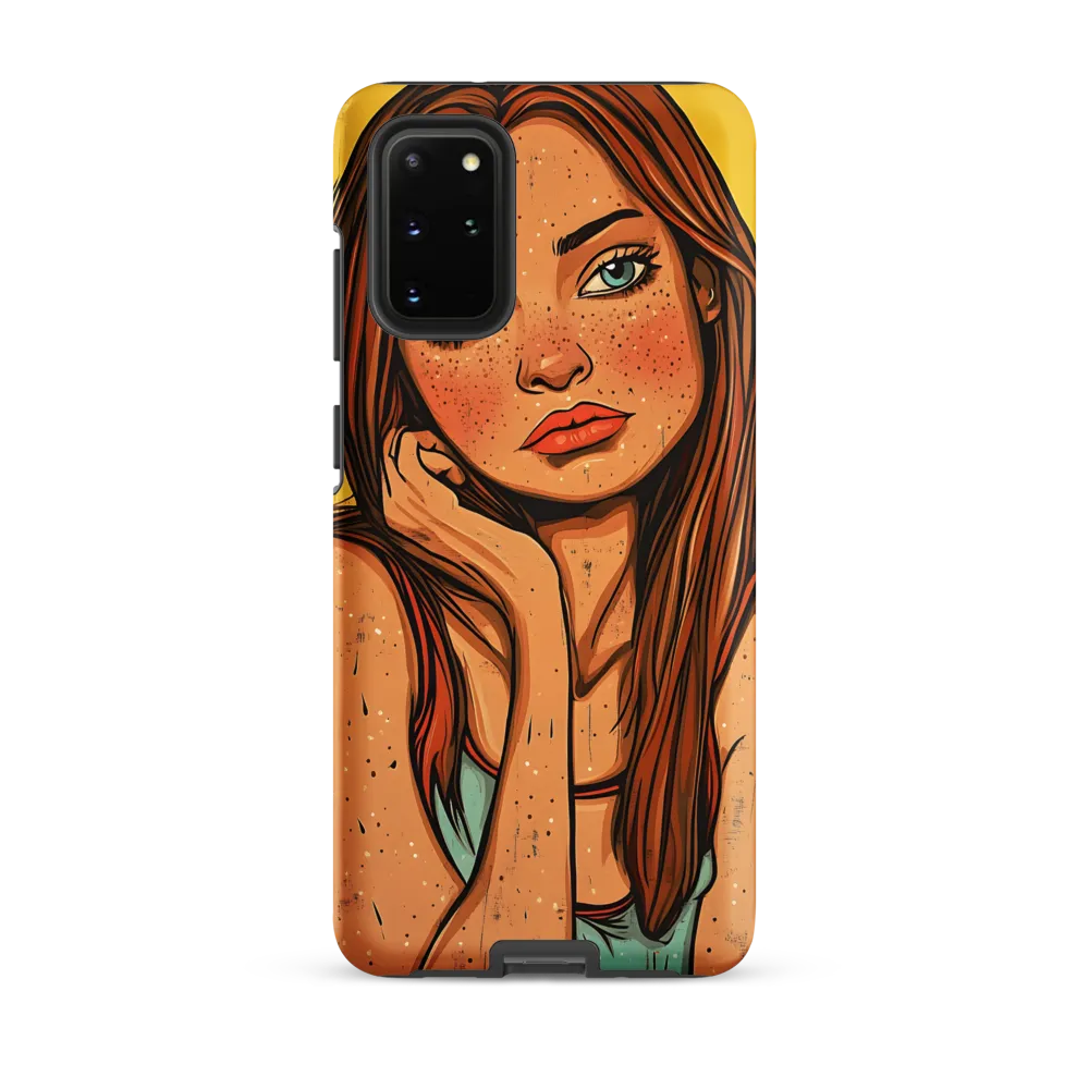 Panel Portrait: Sunlit Freckles