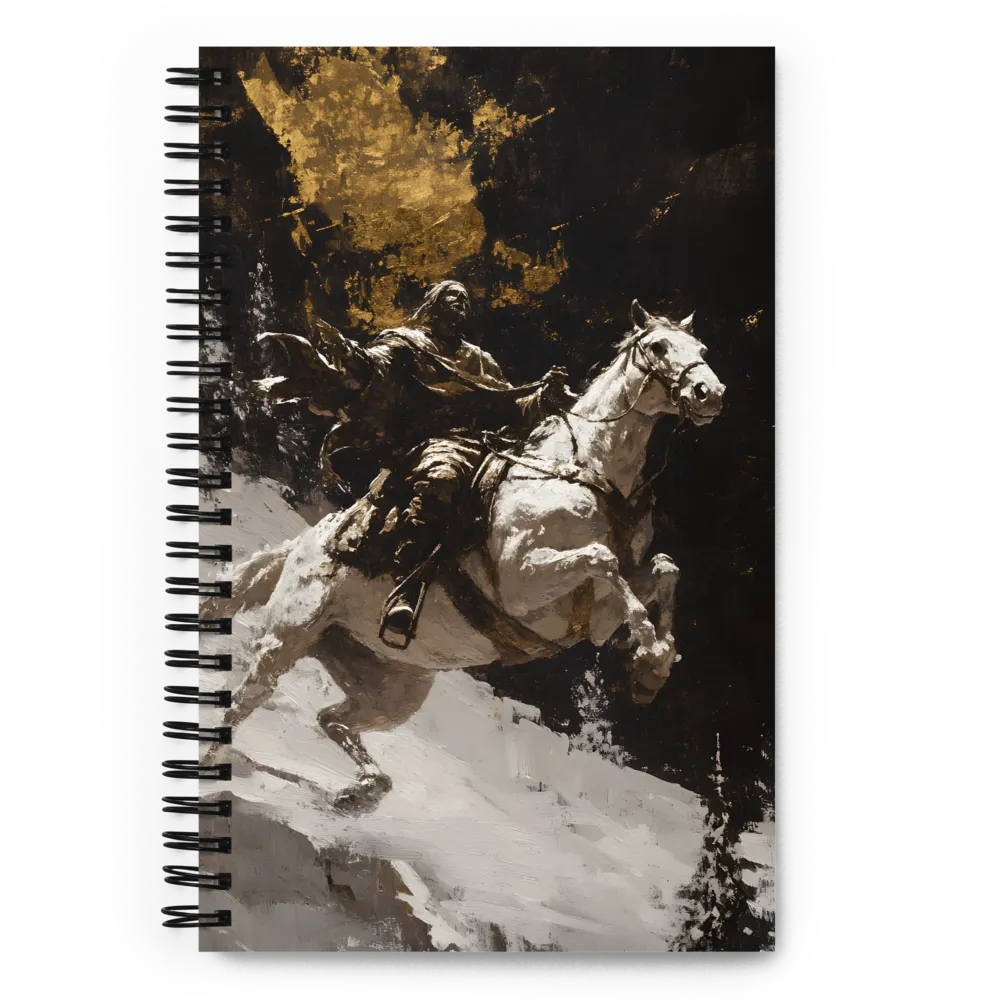 The Gallant Ride | Spiral Notebook