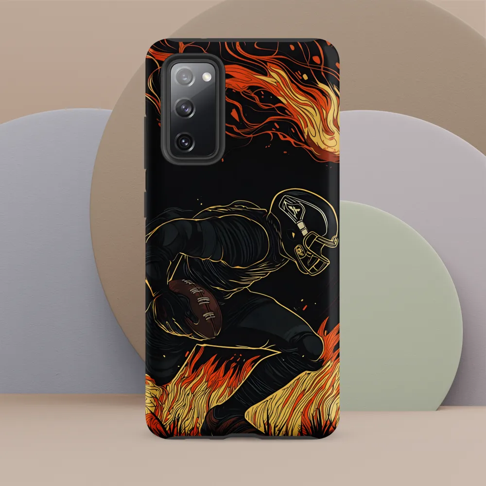 A Blaze of Glory: The Game in Motion | Phone Case |  S20 FE | Tough Case | Matte