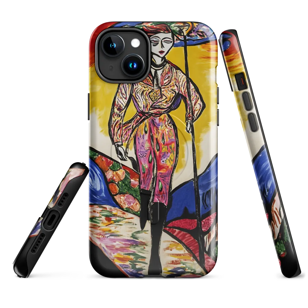Walking Through Vibrant Landscapes