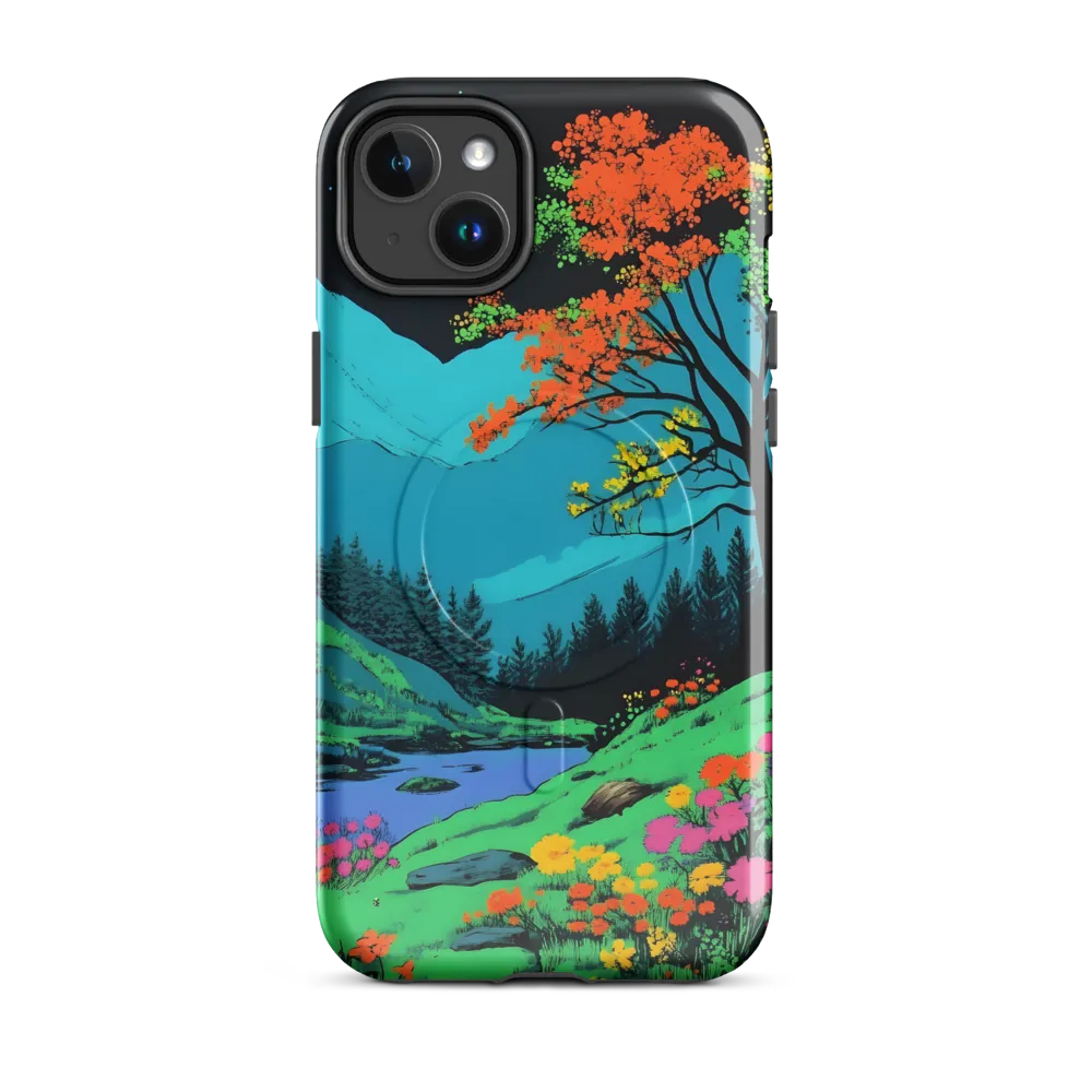 Neon Dreams: A Vibrant Landscape