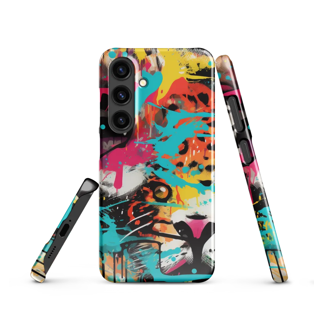 Fierce Fusion: Tiger and Lion in Graffiti