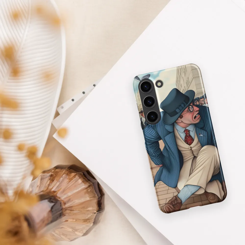 Caught in Tension | Phone Case |  S23 | Snap Case | Matte