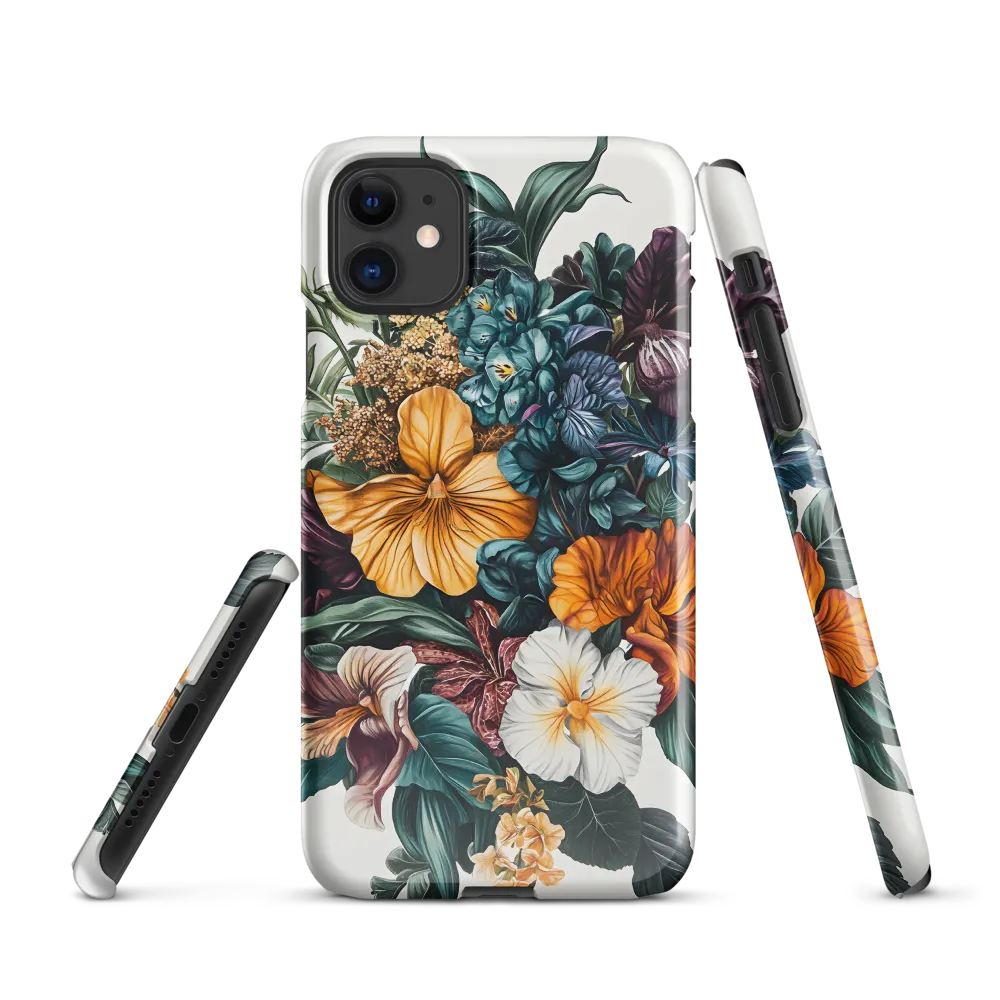 Floral Symphony | Phone Case |  11 | Snap Case | Glossy