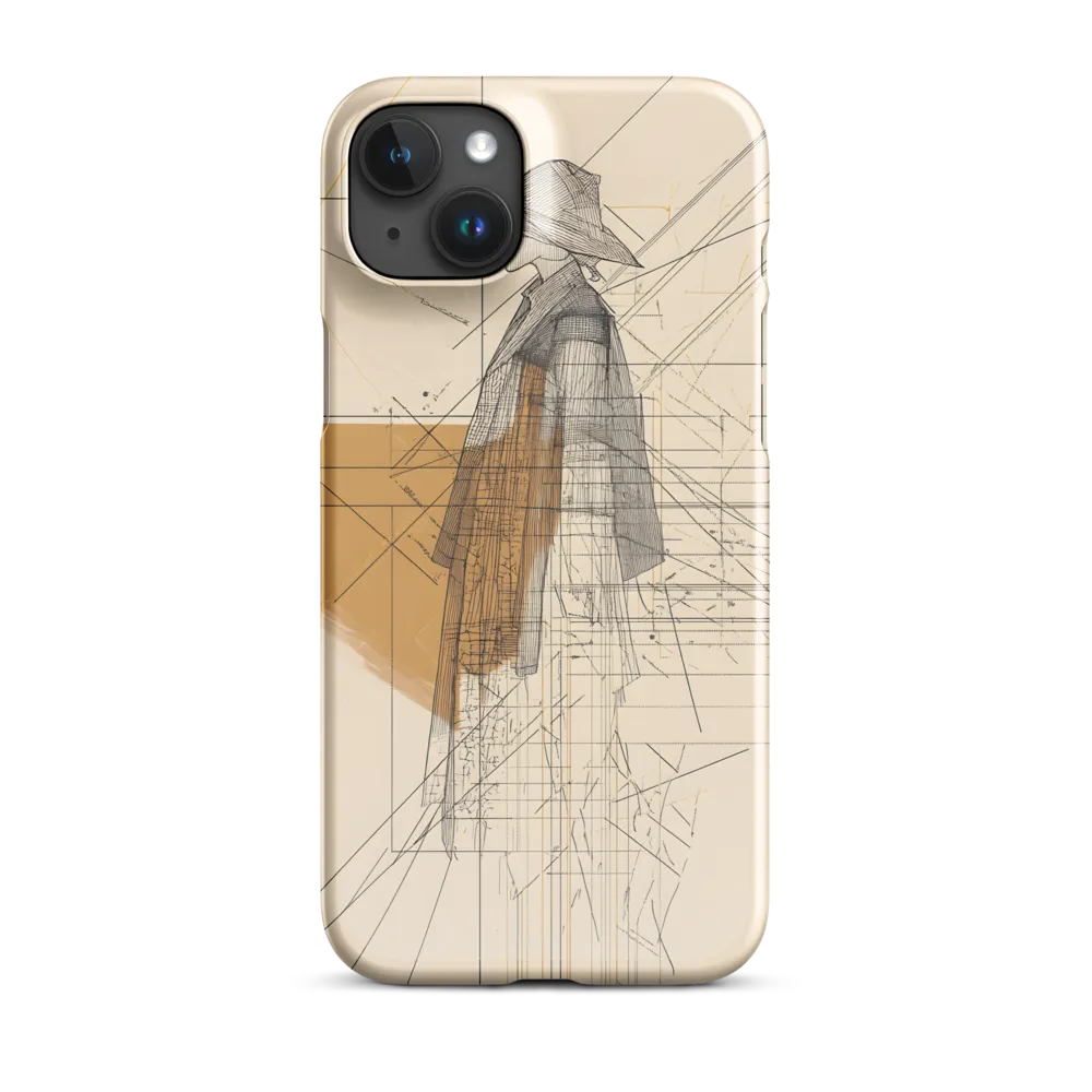 Abstract Profile: A Minimalist Exploration | Phone Case |  15 Plus | Snap Case | Glossy