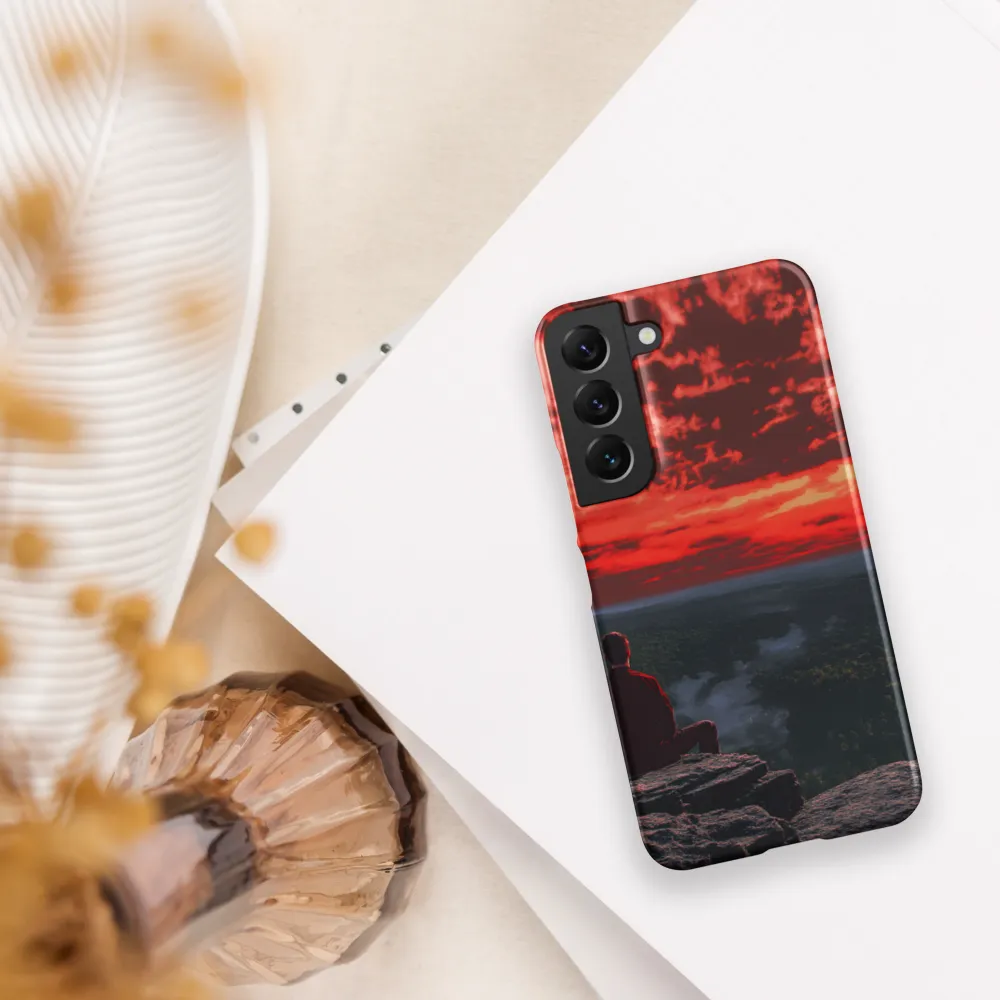 Reflections at Dusk | Phone Case |  S22 | Snap Case | Matte