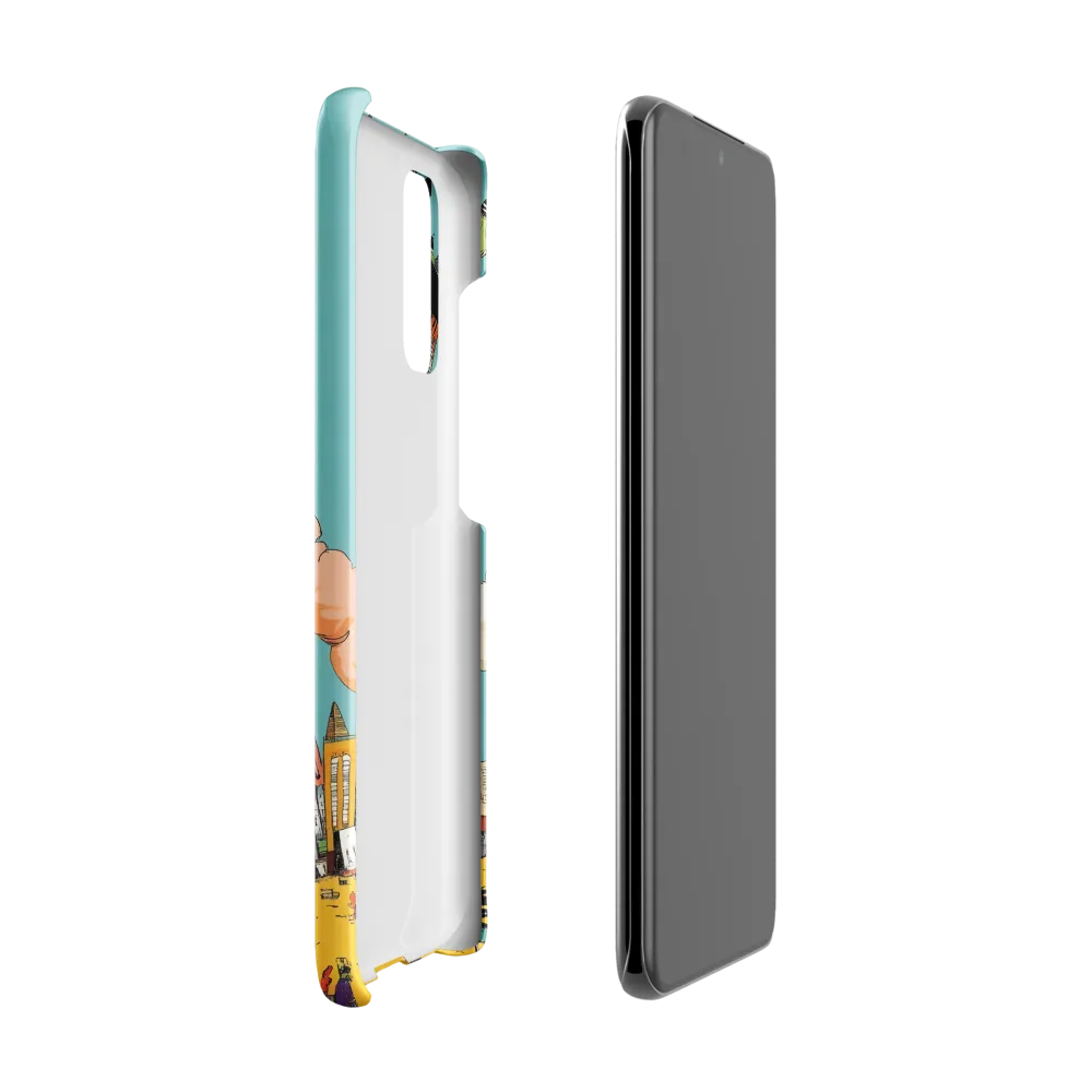 Urban Fantasia: A Whimsical Encounter | Phone Case |  S20 | Snap Case | Matte