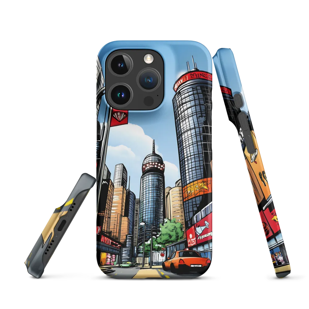 Urban Pulse: A Comic Cityscape