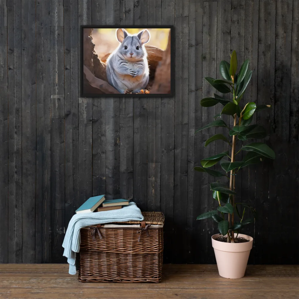 Gentle Whispers of Nature: The Chinchilla