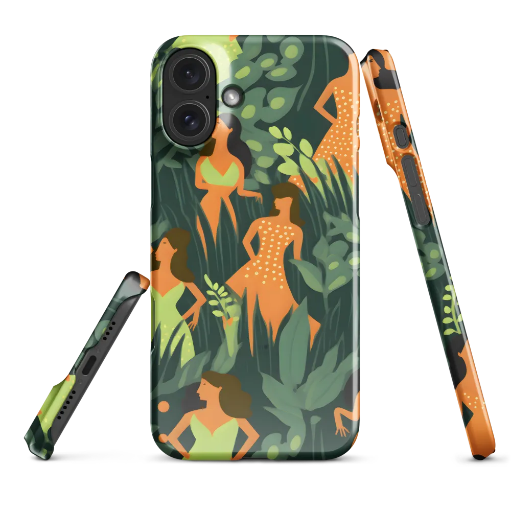 Playful Harmony in Patterns | Phone Case |  16 Plus | Snap Case | Glossy