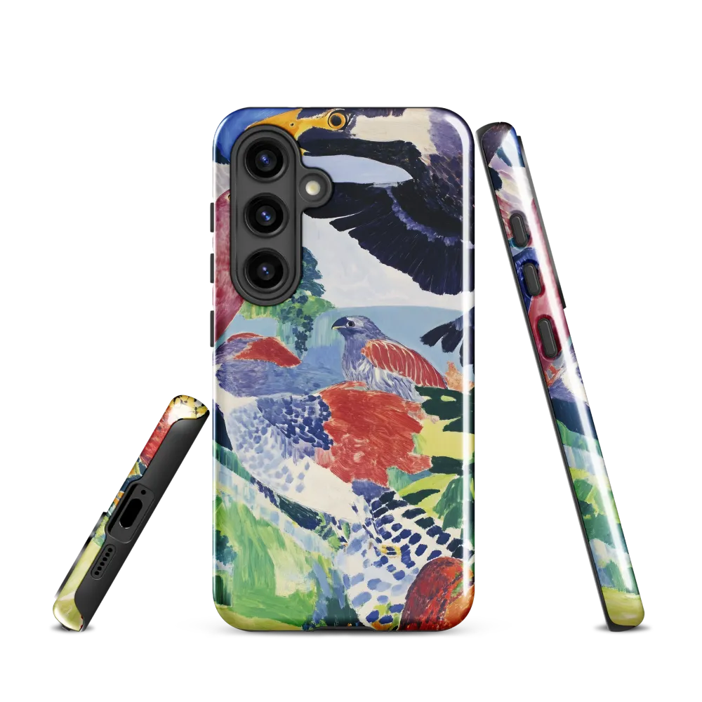 Symphony of Birds | Phone Case |  S24 | Tough Case | Glossy