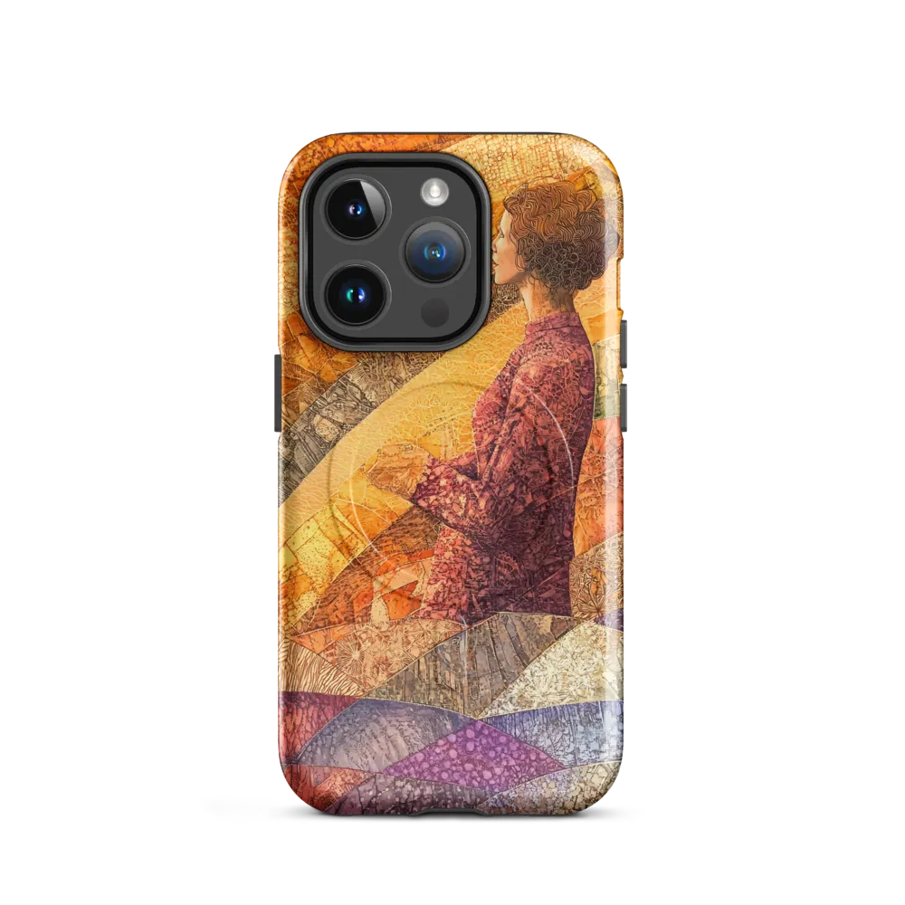 Whispers of Contemplation | Phone Case |  14 Pro | MagSafe® Tough Case | Glossy