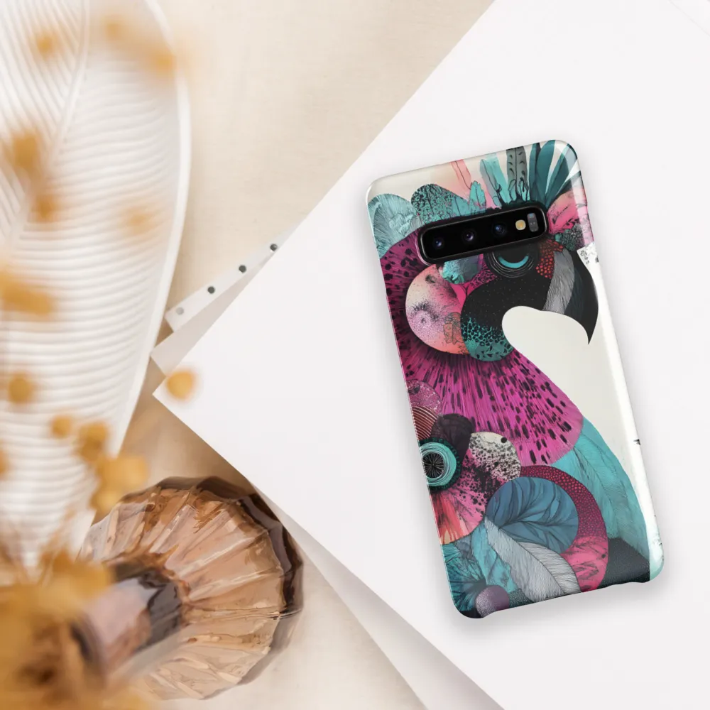 Vibrant Flamingo | Phone Case |  S10 Plus | Snap Case | Glossy