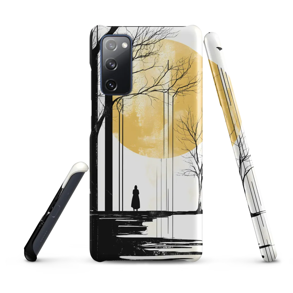 Solitude Under the Yellow Sun | Phone Case |  S20 FE | Snap Case | Matte